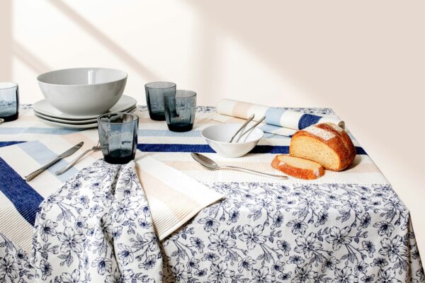 Barazzoni Tessile PE Fiori Blu mod