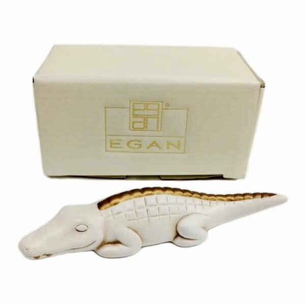 Animaletti Coccodrillo bianco 1 EGAN