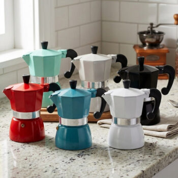 Caffettiera Brigitte 1 tazza ambientata HOME