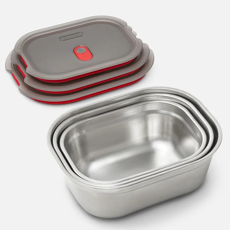 Contenitore inox contenuti BLACK+BLUM
